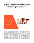 Figure Out Website SEO in your Web Designing Process