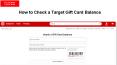 How to Check a Target Gift Card Balance or MyBalanceNow PowerPoint PPT Presentation