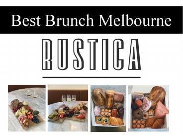 Best Brunch Melbourne