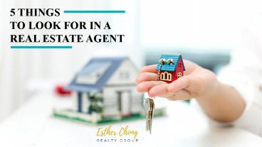 How To Find A Good Real Estate Agent
