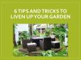 6 Tips and Tricks to Liven Up Your Garden PowerPoint PPT Presentation