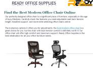 Find the Best Modern Office Chair Online