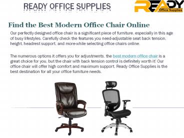 Find the Best Modern Office Chair Online (1)