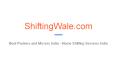 ShiftingWale.com Best Packers and Movers | Best Movers & Packers | Best Home Shifting Services