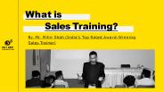 What is Sales Training?