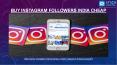 How to buy cheap instagram followers in india