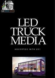 LED Truck Advertising