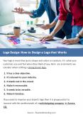 Logo Design: How to Design a Logo that Works PowerPoint PPT Presentation