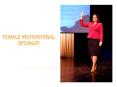 Inspiring Facts About Female Motivational Speaker PowerPoint PPT Presentation