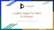 Best Leather Handbags For Women | Looope