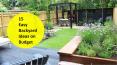 15 Easy Backyard Ideas on Budget for this Summer PowerPoint PPT Presentation