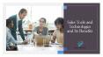 Sales Tools and Technologies and Its Benefits PowerPoint PPT Presentation