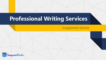 Assignmentdoctor - Best Essay Writing Services Sydney