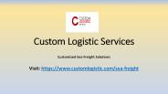 Get China New Zealand Seafreight Services