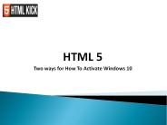 Two way for How to Activate Windows 10