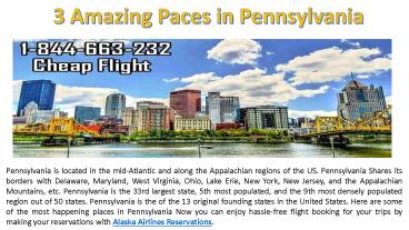 3 Amazing Paces in Pennsylvania