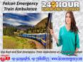 Use Affordable Cost Train Ambulance from Patna to Delhi, Mumbai by Falcon Emergency PowerPoint PPT Presentation