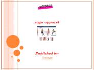 yoga apparel