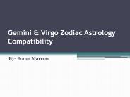 Gemini & Virgo Zodiac Astrology Compatibility