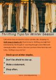 Thrifting Tips for Winter Season PowerPoint PPT Presentation