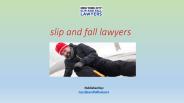 slip and fall lawyers