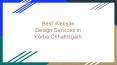 Best Website design services in korba Chhattisgarh | padma Technologies PowerPoint PPT Presentation