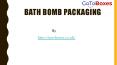 Bath Bomb Packaging