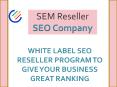 WHITE LABEL SEO RESELLER PROGRAM TO GIVE YOUR BUSINESS GREAT RANKING PowerPoint PPT Presentation