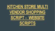 Machinery Store Multi Vendor Script