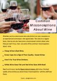 Common Misconceptions About Wine PowerPoint PPT Presentation