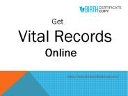 Get Vital Records Online | USA
