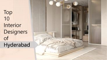 Top 10 interior designers in Hyderabad