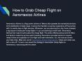 How to Grab Cheap Flight on Aeromexico Airlines
