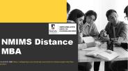 NMIMS Distance MBA Course
