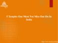 5 Temples One Must Not Miss Out On In India PowerPoint PPT Presentation