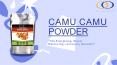 Camu Camu Health Benefits - Optimally Organic PowerPoint PPT Presentation