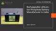 Rechargeable Lithium-Ion Phosphate Battery Manufacturer In India PowerPoint PPT Presentation