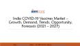 Valuable Insight of Covid 19 Vaccine market in India PowerPoint PPT Presentation