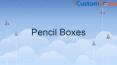 Pencil boxes PowerPoint PPT Presentation