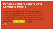 Panama Import Export Data Complete Profile (1)