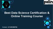 Best Data Science Certification & Online Training Course: Palin Analytics