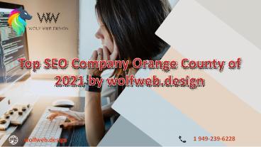 Top SEO Company Orange County by wolfweb.design