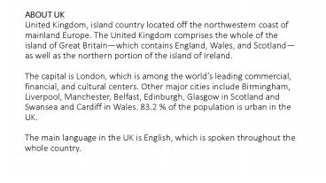 PPT – Study in UK PowerPoint presentation | free to download - id ...