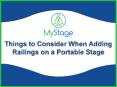 Things to Consider When Adding Railings on a Portable Stage (1) PowerPoint PPT Presentation