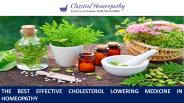 The Best Effective Cholesterol Lowering Medicine in Homeopathy