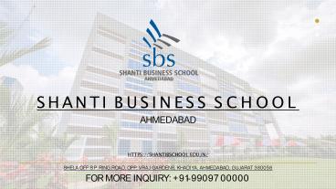 Best Business school in Gujarat