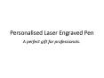 Personalised Laser Engraved Pen PowerPoint PPT Presentation