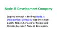 Node JS Development Company - Logistic Infotech PowerPoint PPT Presentation