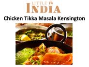 Chicken Tikka Masala Kensington