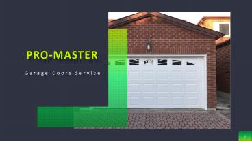 Best Garage Door Services in Toronto